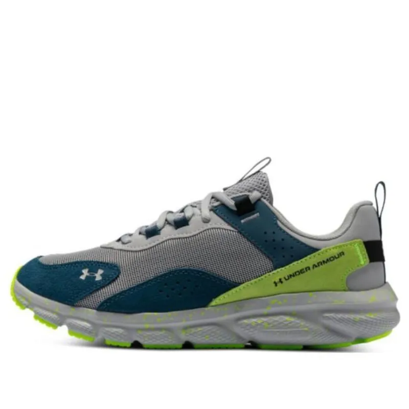 Under Armour Charged Verssert Speckle 'Mod Grey Lime Surge' 3026808-101 sold by KicksCrew