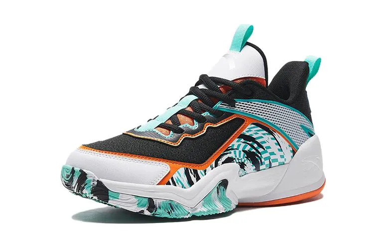 (GS) ANTA Basketball Shoes 'White Black Blue' A312331142-1 sold by KicksCrew product image thumbnail 2