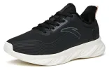 (WMNS) ANTA Running Series Sneakers Leather Fleeced 'Black White' 122145571-8 sold by KicksCrew