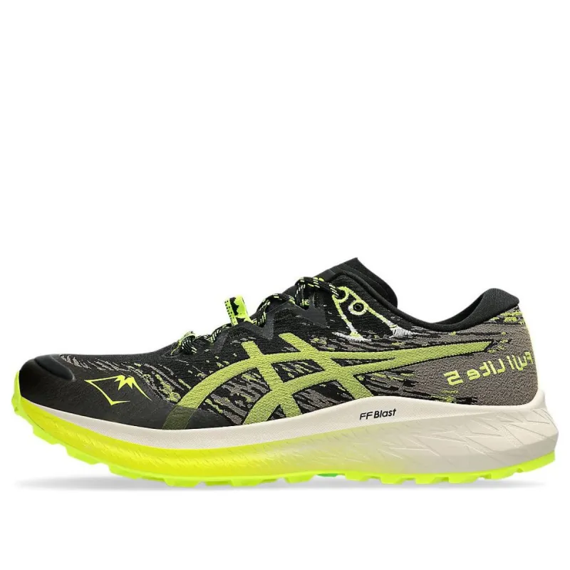 ASICS Fuji Lite 5 'Black Safety Yellow' 1011B889-001 sold by KicksCrew
