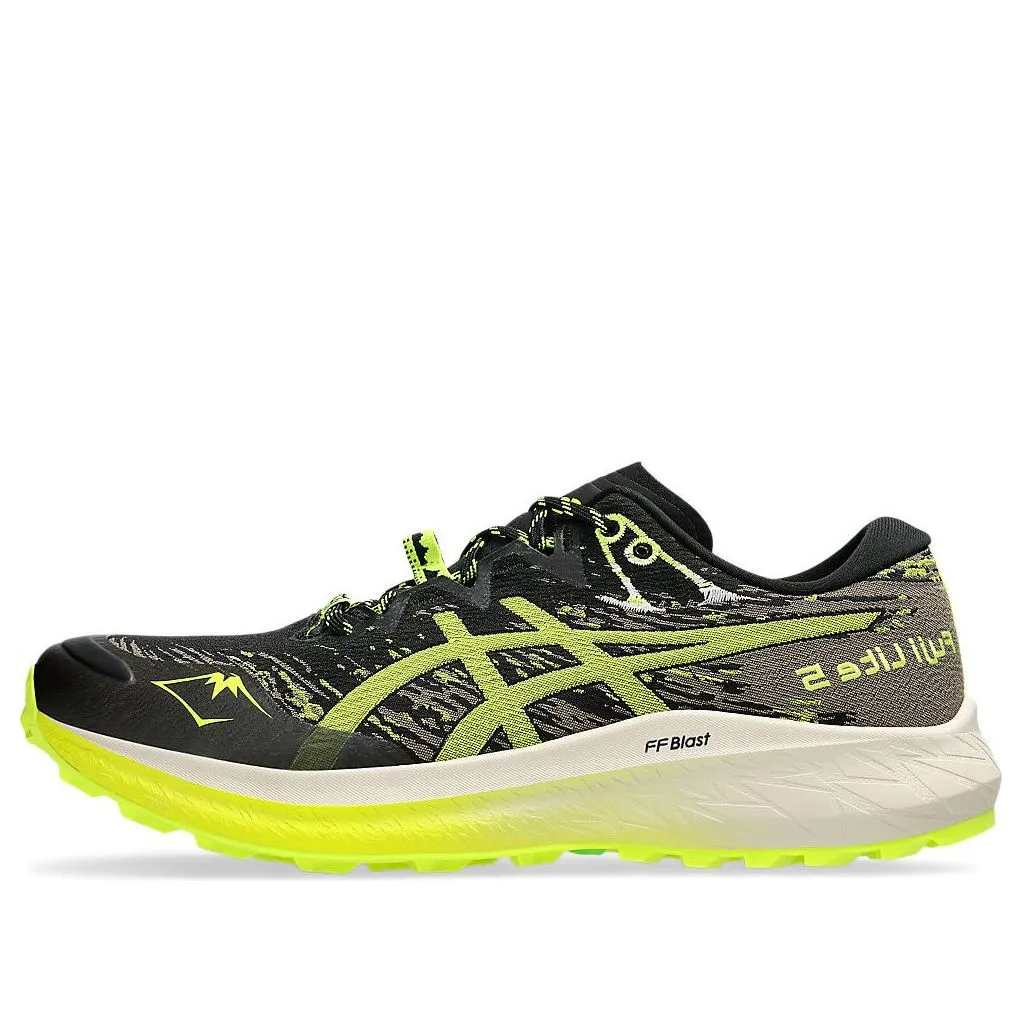 ASICS Fuji Lite 5 'Black Safety Yellow' 1011B889-001 sold by KicksCrew