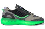 Adidas ZX 5000 'Grey Screaming Green' GV7701 sold by KicksCrew