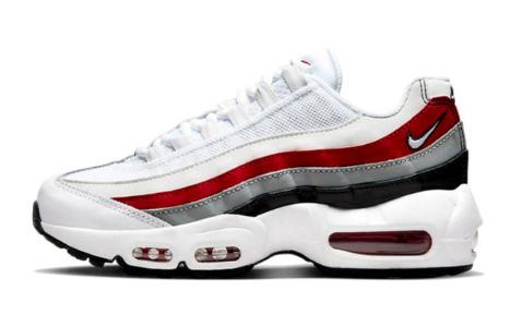 (GS) Nike Air Max 95 Recraft 'Black Varsity Red' CJ3906-013 sold by KicksCrew