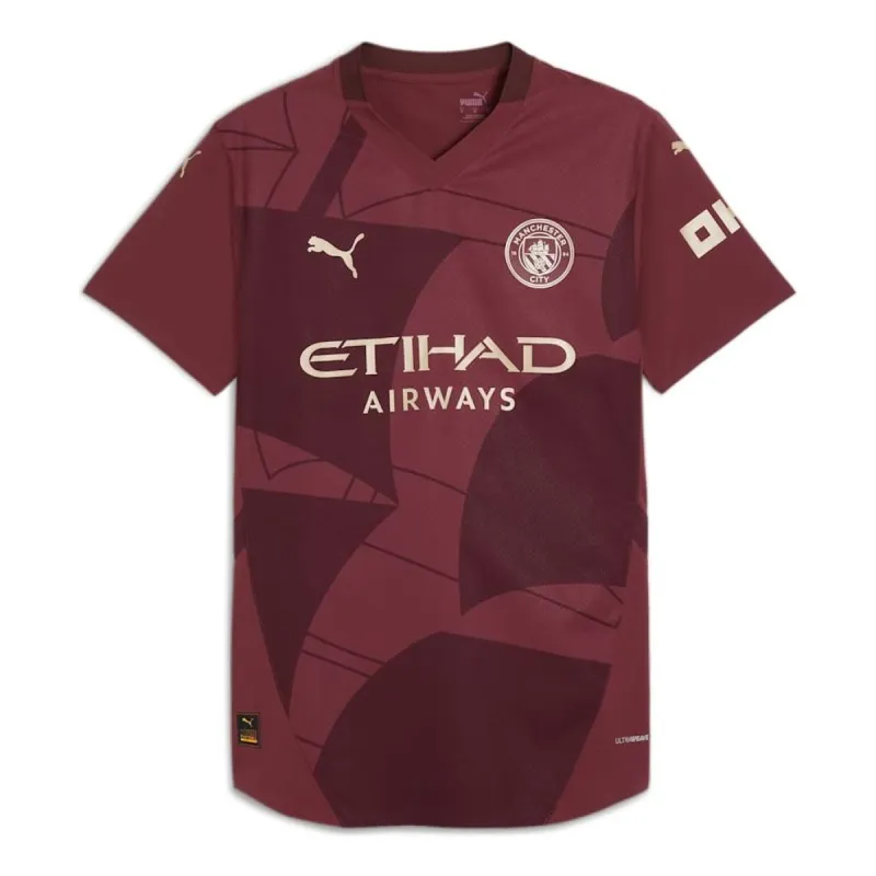 PUMA Manchester City 24/25 Authentic Third Football Jersey 'Dark Jasper' 775096-03 sold by KicksCrew