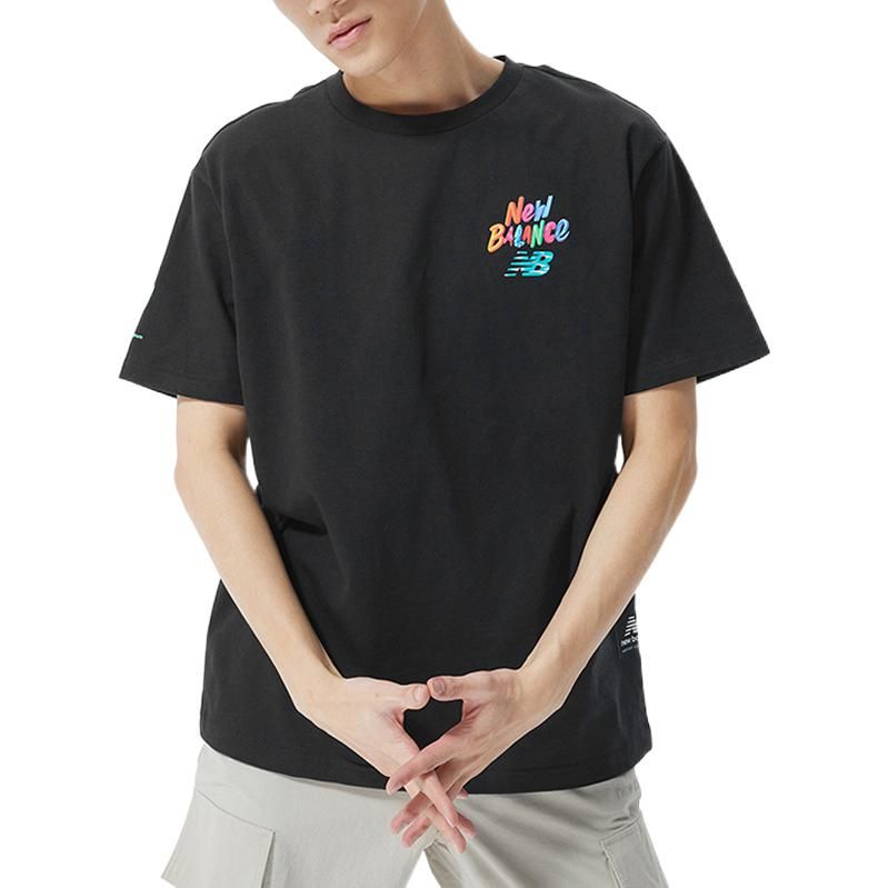 New Balance Artist Pack Velvet Spectrum Tee 'Black' AMT21556-BK sold by KicksCrew product image thumbnail 4