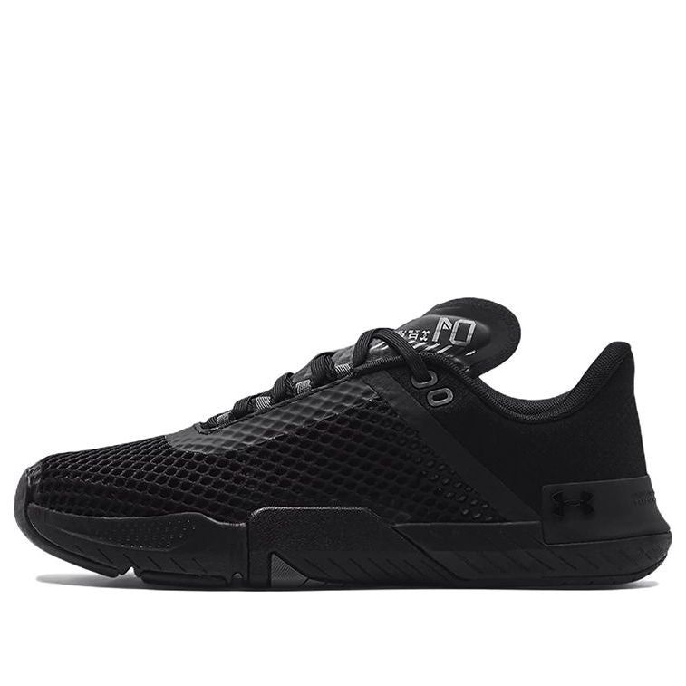 Under Armour TriBase Reign 4 'Triple Black' 3025052-003 sold by KicksCrew
