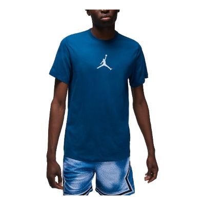 Air Jordan Jumpman Logo T-Shirt 'Sapphire Blue' CW5191-427 sold by KicksCrew