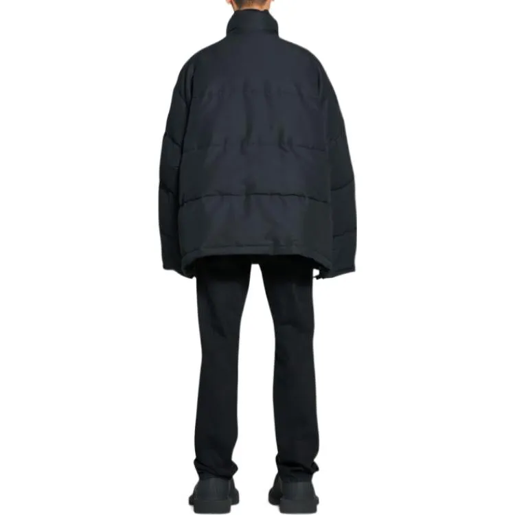 Balenciaga Boxy Puffer Jacket 'Black' 725325TNO091000 sold by KicksCrew product image thumbnail 3