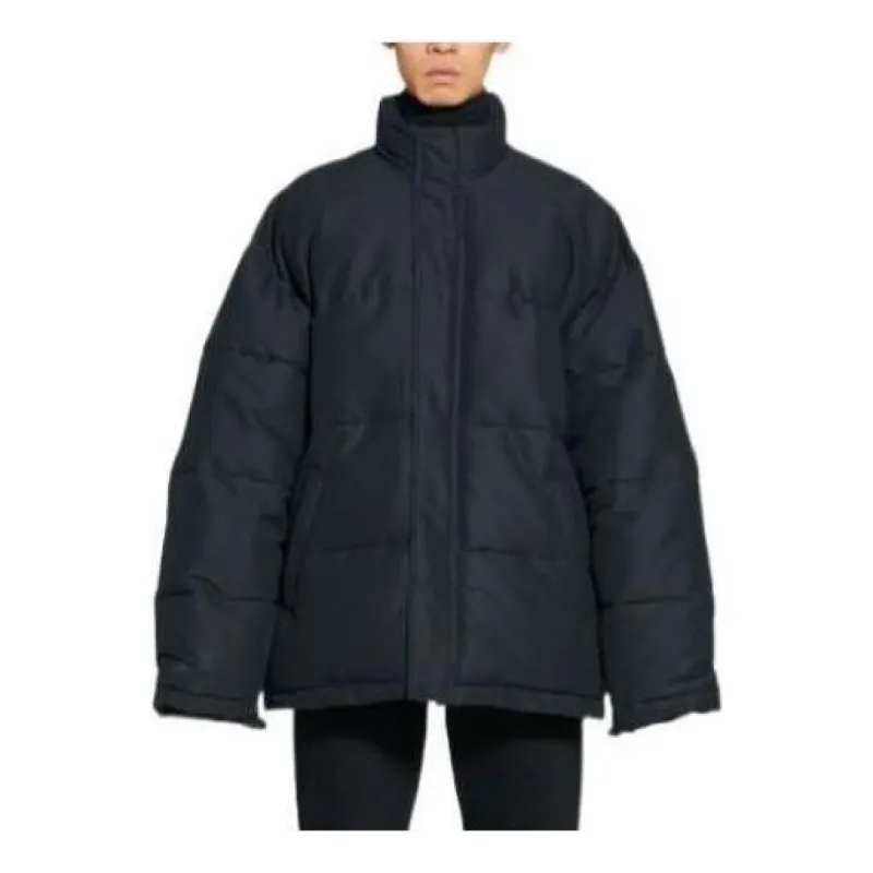 Balenciaga Boxy Puffer Jacket 'Black' 725325TNO091000 sold by KicksCrew