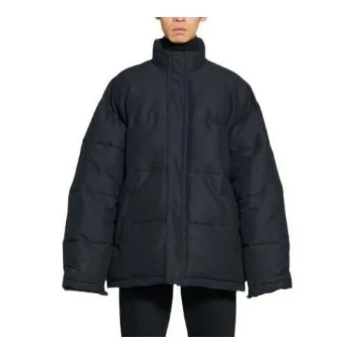 Balenciaga Boxy Puffer Jacket 'Black' 725325TNO091000 sold by KicksCrew