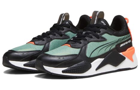 PUMA MercedesAMG Petronas F1 x Puma RSX 'Black Dusty Green' 307648-04 sold by KicksCrew