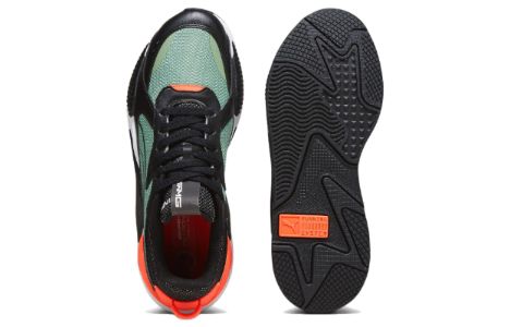 PUMA MercedesAMG Petronas F1 x Puma RSX 'Black Dusty Green' 307648-04 sold by KicksCrew