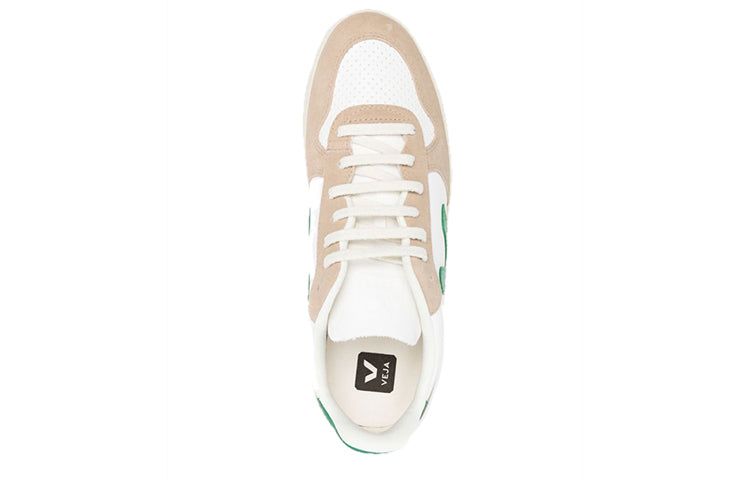 Veja V-10 Chromfree Low-Top Sneakers 'White Beige Green' VX0503146 sold by KicksCrew product image thumbnail 3