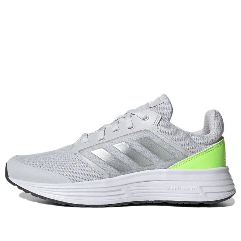 (WMNS) adidas Galaxy 5 'Dash Grey Signal Green' H04601 sold by KicksCrew