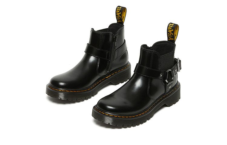 (PS) Dr.Martens Wincox Polished Smooth Leather Buckle Boots 'Black' 27094001 sold by KicksCrew product image thumbnail 3