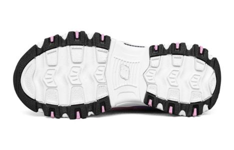 (GS) Skechers Dlites Shoes 'White Pink Purple' 664062L-MULT sold by KicksCrew