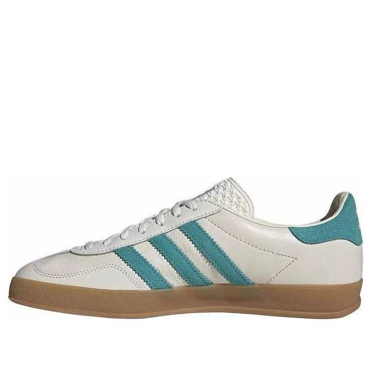 adidas Originals Gazelle Indoor 'Chalk White Turquoise' JI2583 sold by KicksCrew