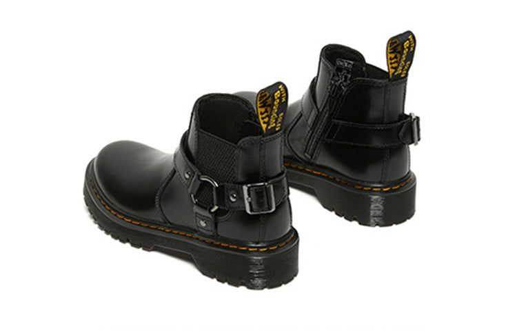 (PS) Dr.Martens Wincox Polished Smooth Leather Buckle Boots 'Black' 27094001 sold by KicksCrew product image thumbnail 4