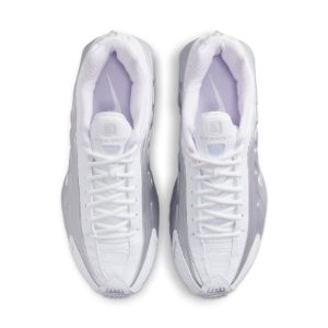 (WMNS) Nike Shox R4 'White Metallic Platinum' HF5076-100 sold by KicksCrew