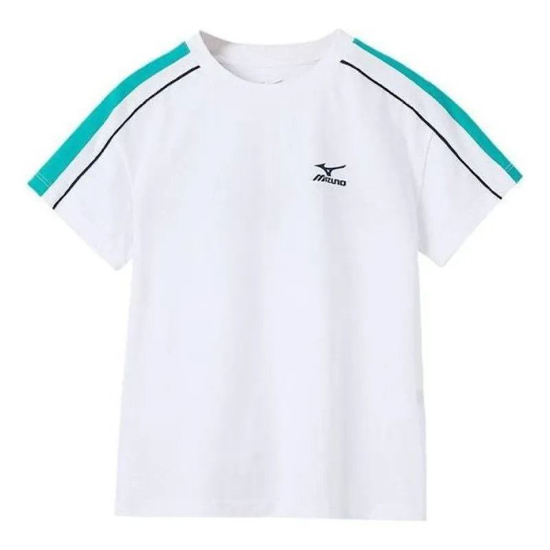 (GS) Mizuno Casual T-shirt 'White' T2270 sold by KicksCrew