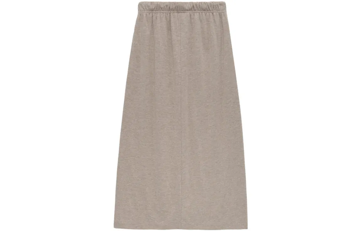 (WMNS) Fear of God Essentials FW23 Jersey Skirt 'Core Heather' 160BT235004FW sold by KicksCrew product image thumbnail 3
