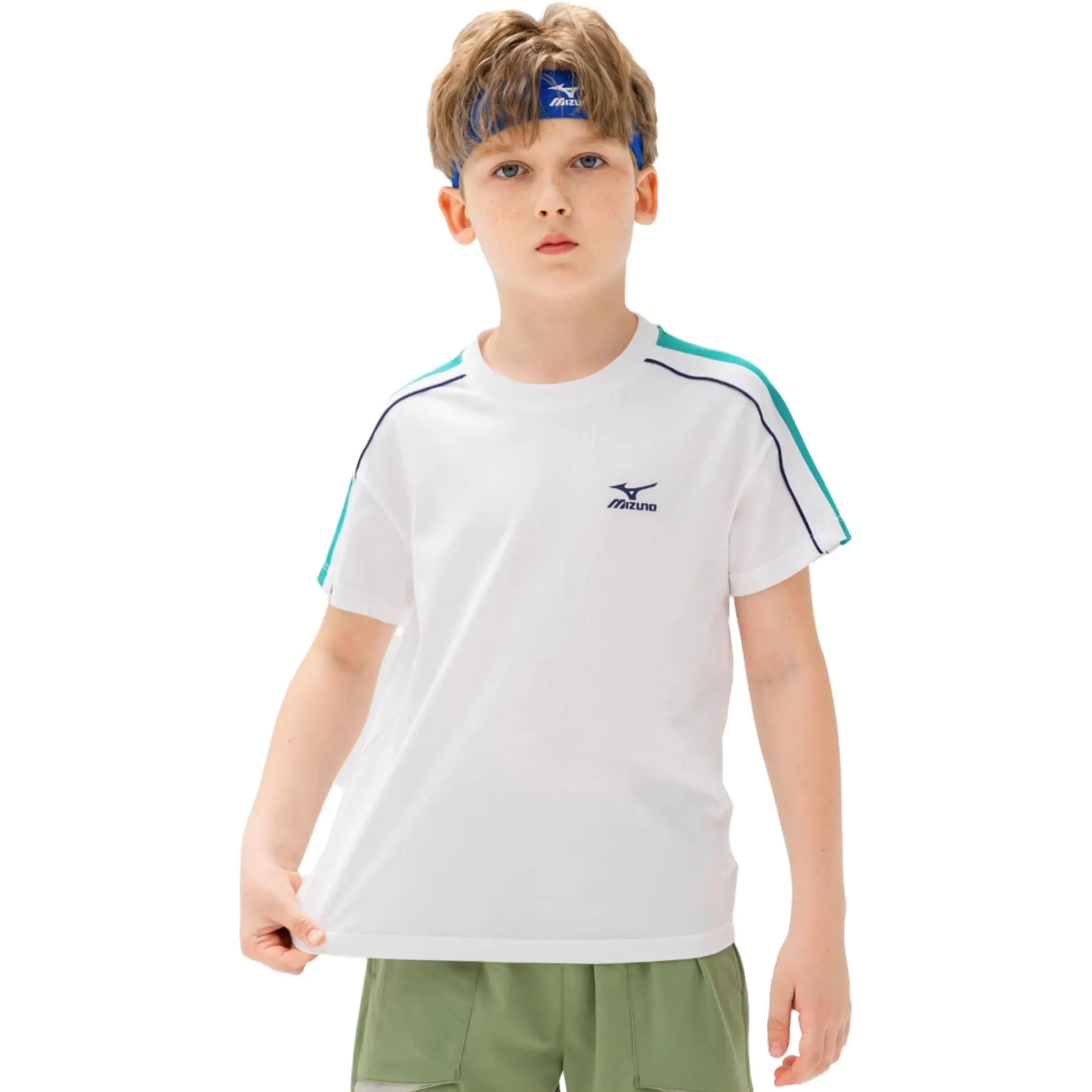(GS) Mizuno Casual T-shirt 'White' T2270 sold by KicksCrew product image thumbnail 4