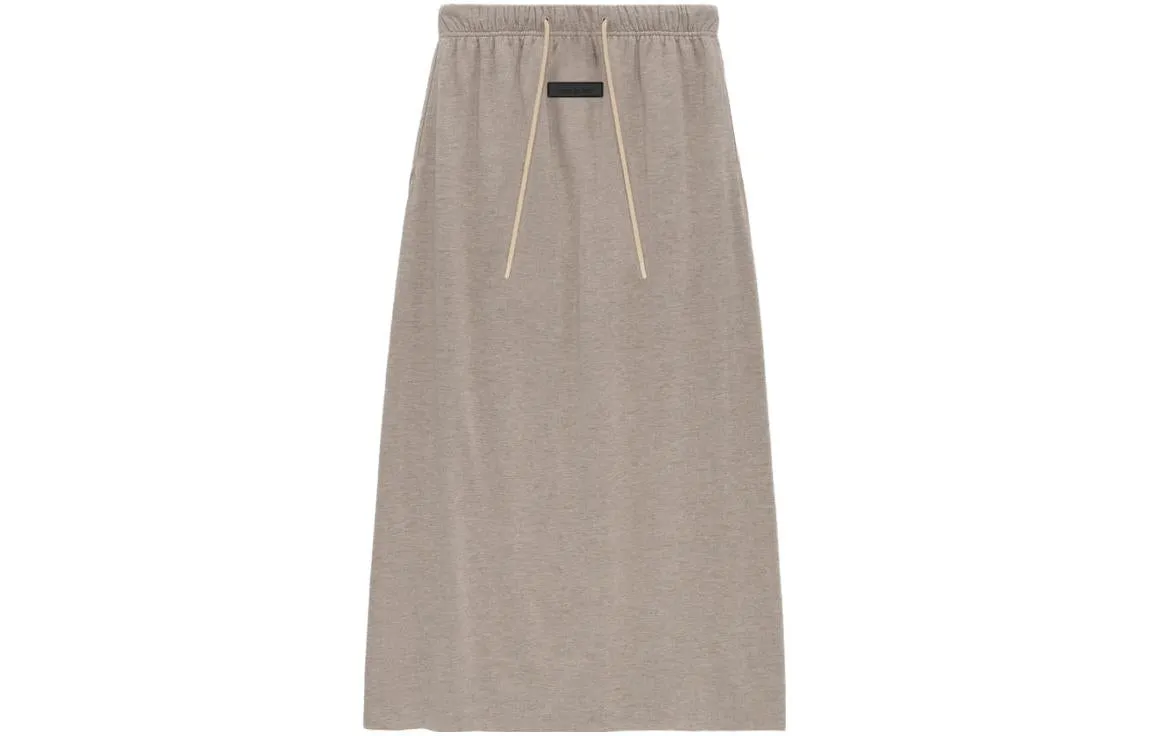(WMNS) Fear of God Essentials FW23 Jersey Skirt 'Core Heather' 160BT235004FW sold by KicksCrew product image thumbnail 2