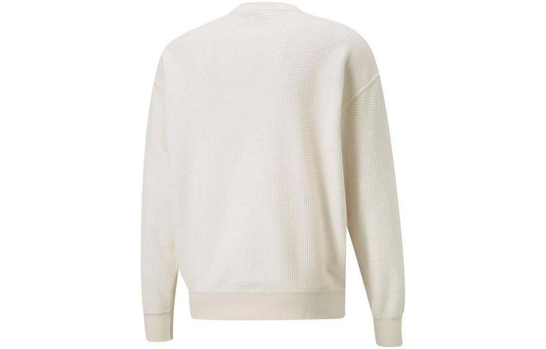Puma Downtown Waffle Crewneck Sweatshirt 'White' 537730-99 sold by KicksCrew product image thumbnail 2