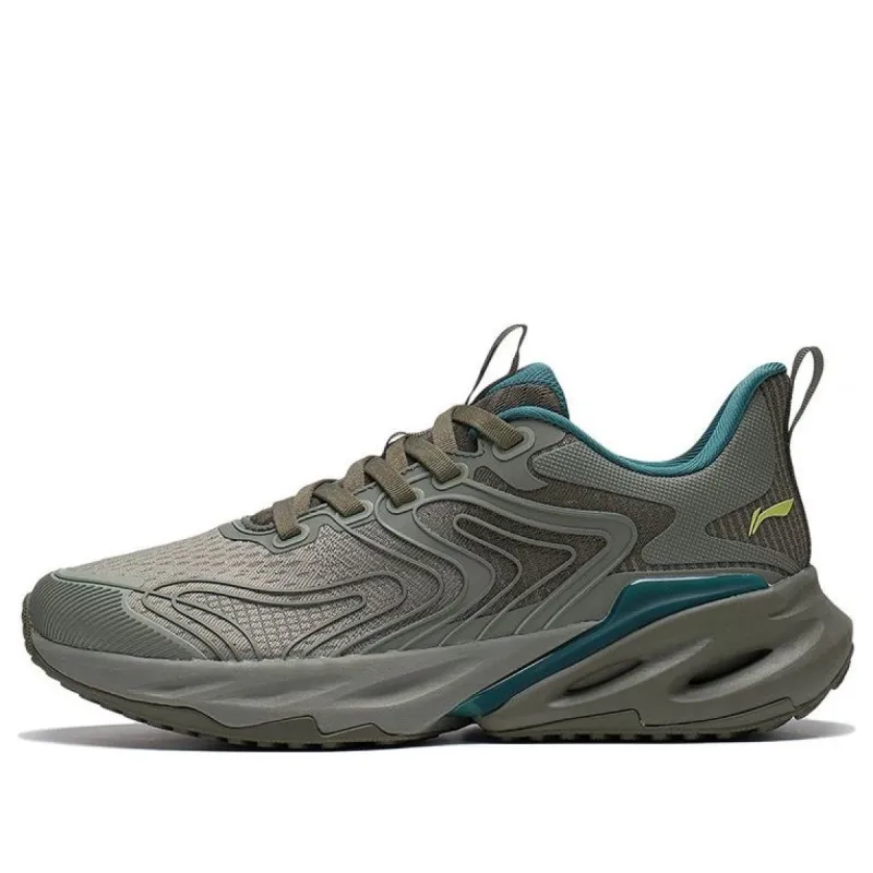 Li-Ning Eazgo 'Grey Green' ARES023-4 sold by KicksCrew