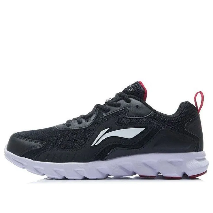 Li-Ning Running Shoes 'Black Red White' ARHR197-2 sold by KicksCrew