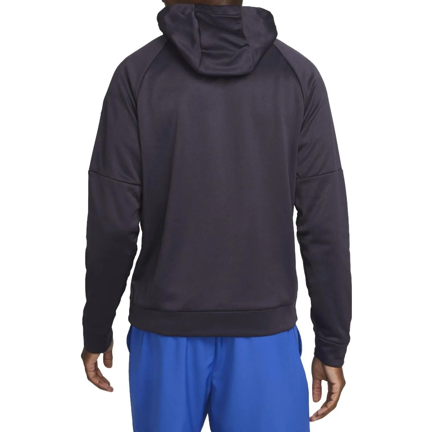 Nike Therma-FIT Swoosh Sweatshirt 'Black Blue' DQ5401-071 sold by KicksCrew product image thumbnail 3