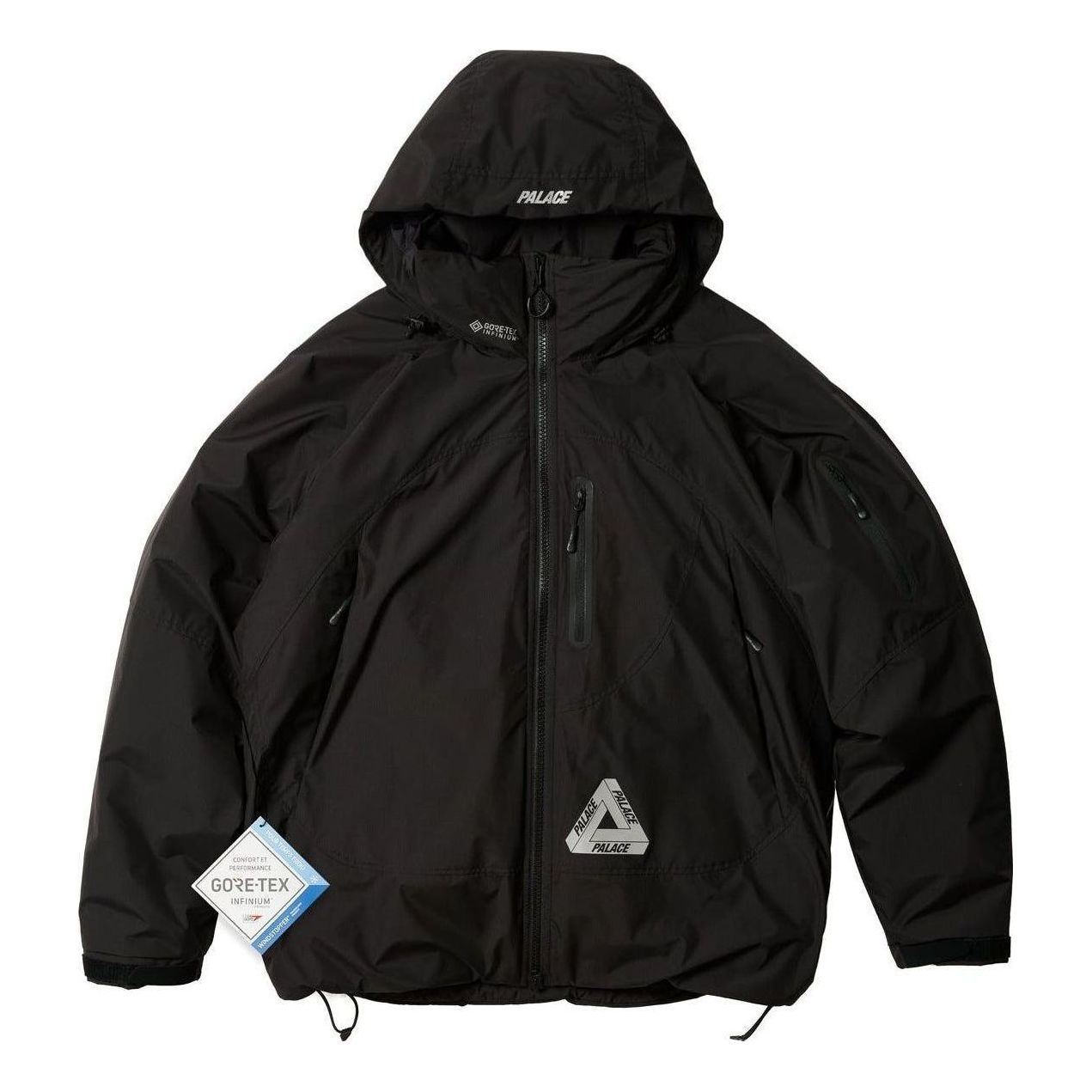 Palace GORE-TEX InfiniumLOFT FW22 Jacket 'Black' P23JK162 sold by KicksCrew