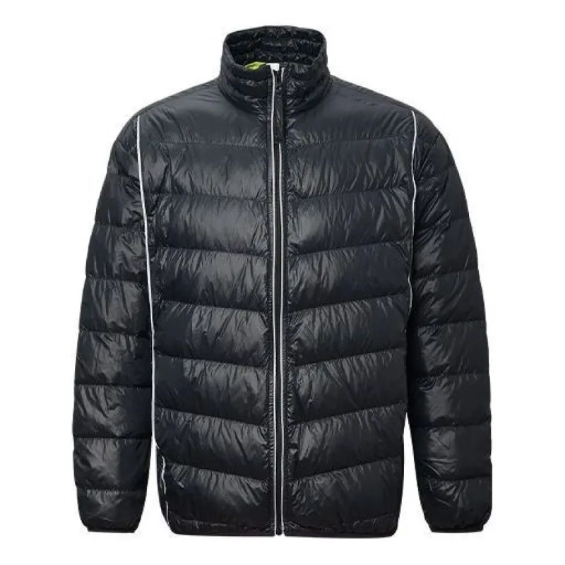Converse Stand Collar Light Puffer Jacket 'Black' 10020671-A03 sold by KicksCrew
