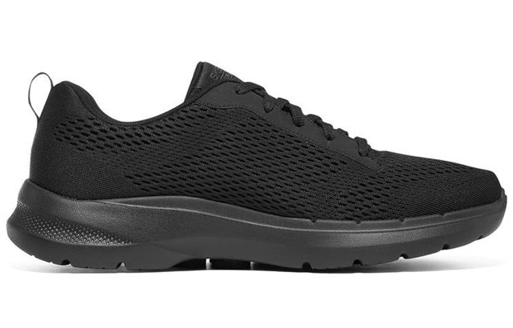 Skechers Go Walk 6 Avalo Lace Up 'Pure Black' 216209-BBK sold by KicksCrew product image thumbnail 2