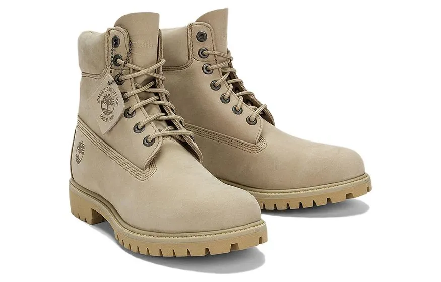 Timberland Premium Waterproof Boots 'Light Brown Nubuck' A5RDG sold by KicksCrew product image thumbnail 2