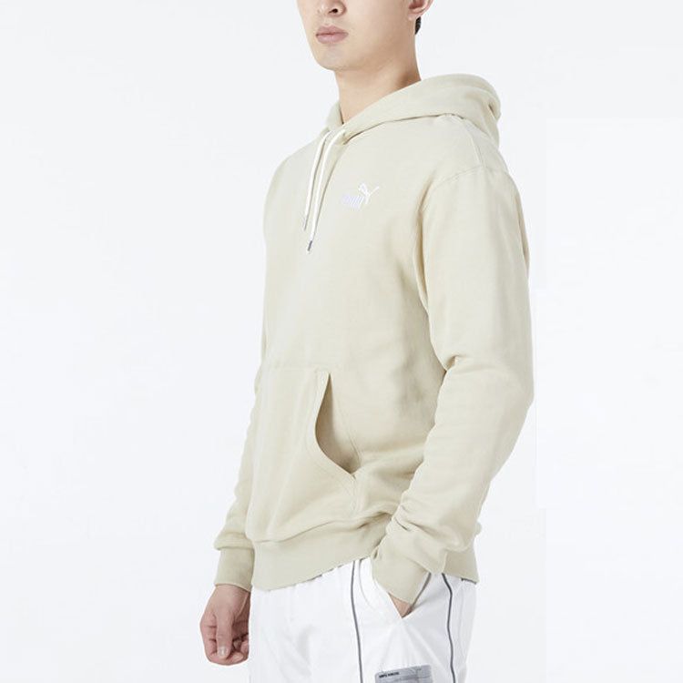 Puma Ess Logo Hoodie 'Beige' 849585-64 sold by KicksCrew product image thumbnail 5