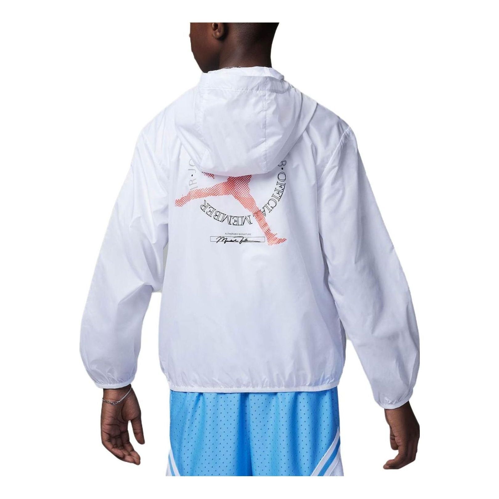 (GS) Air Jordan Onion UPF 40+ Jacket 'White' FQ1061-100 sold by KicksCrew