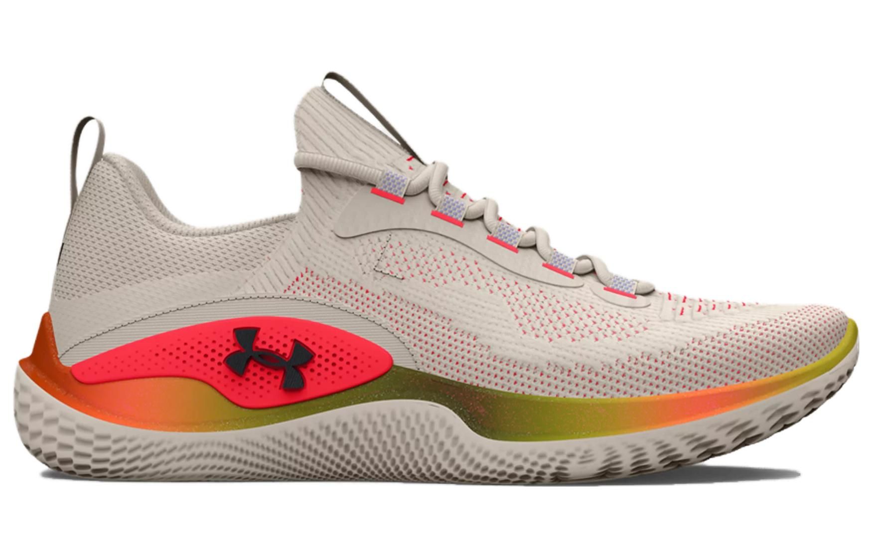 (WMNS) Under Armour Flow Dynamic Printed Training Shoes 'Beige Orange' 3027058-101 sold by KicksCrew product image thumbnail 2
