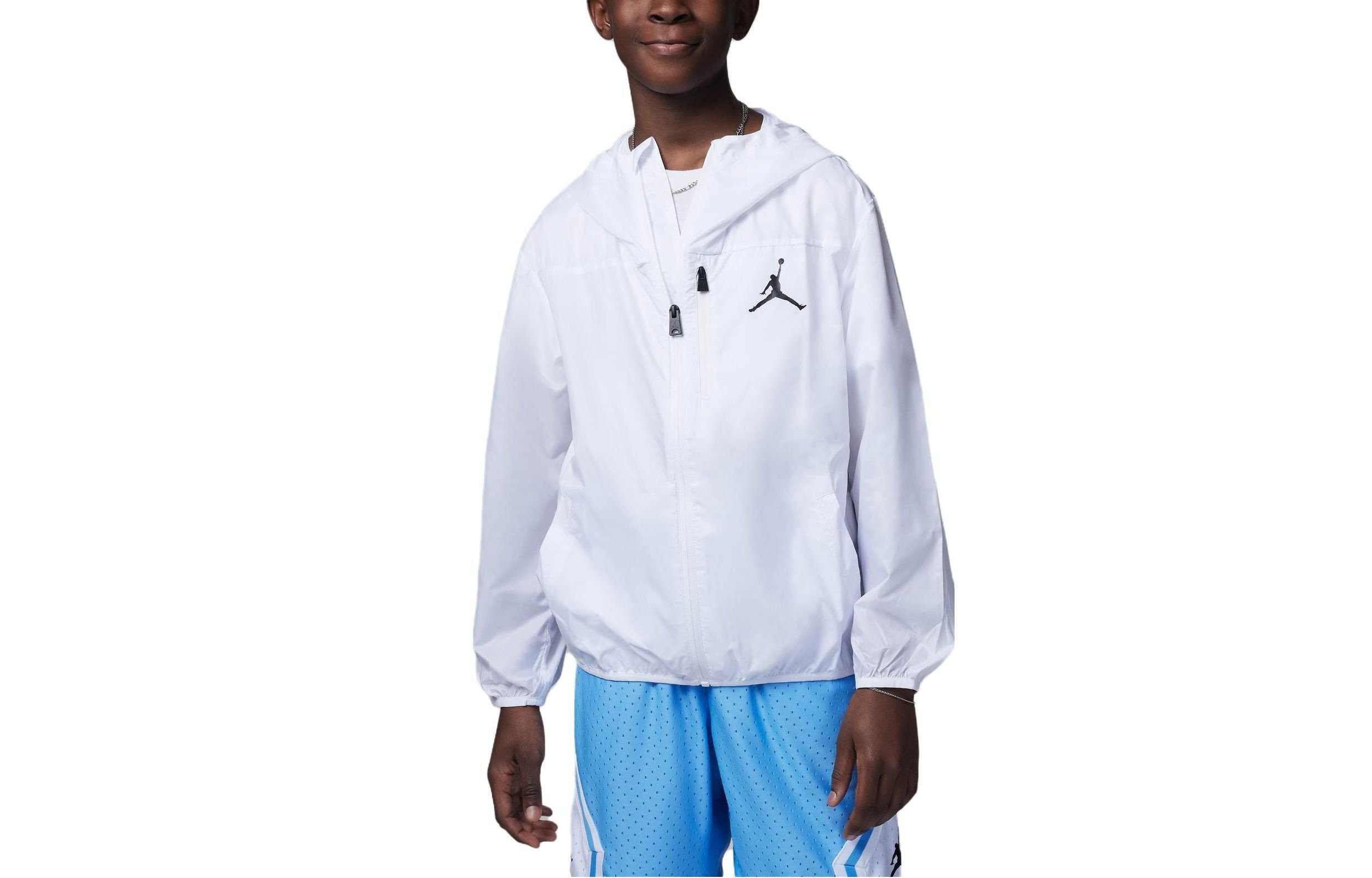 (GS) Air Jordan Onion UPF 40+ Jacket 'White' FQ1061-100 sold by KicksCrew product image thumbnail 3