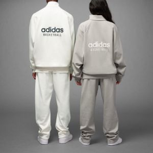 adidas Basketball One Track Jacket 'White' HN9271 sold by KicksCrew