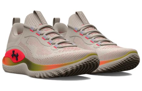 (WMNS) Under Armour Flow Dynamic Printed Training Shoes 'Beige Orange' 3027058-101 sold by KicksCrew