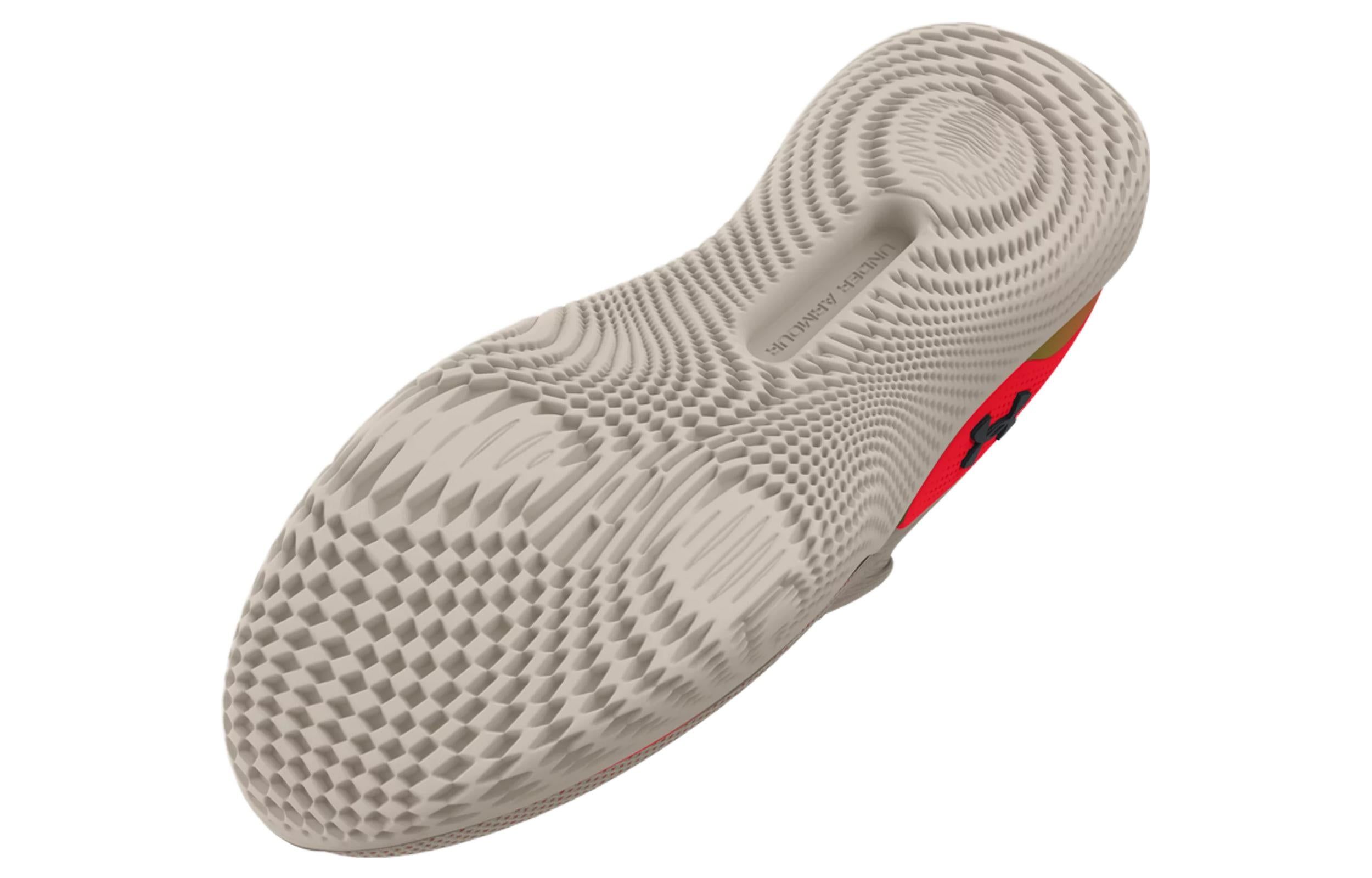 (WMNS) Under Armour Flow Dynamic Printed Training Shoes 'Beige Orange' 3027058-101 sold by KicksCrew product image thumbnail 5