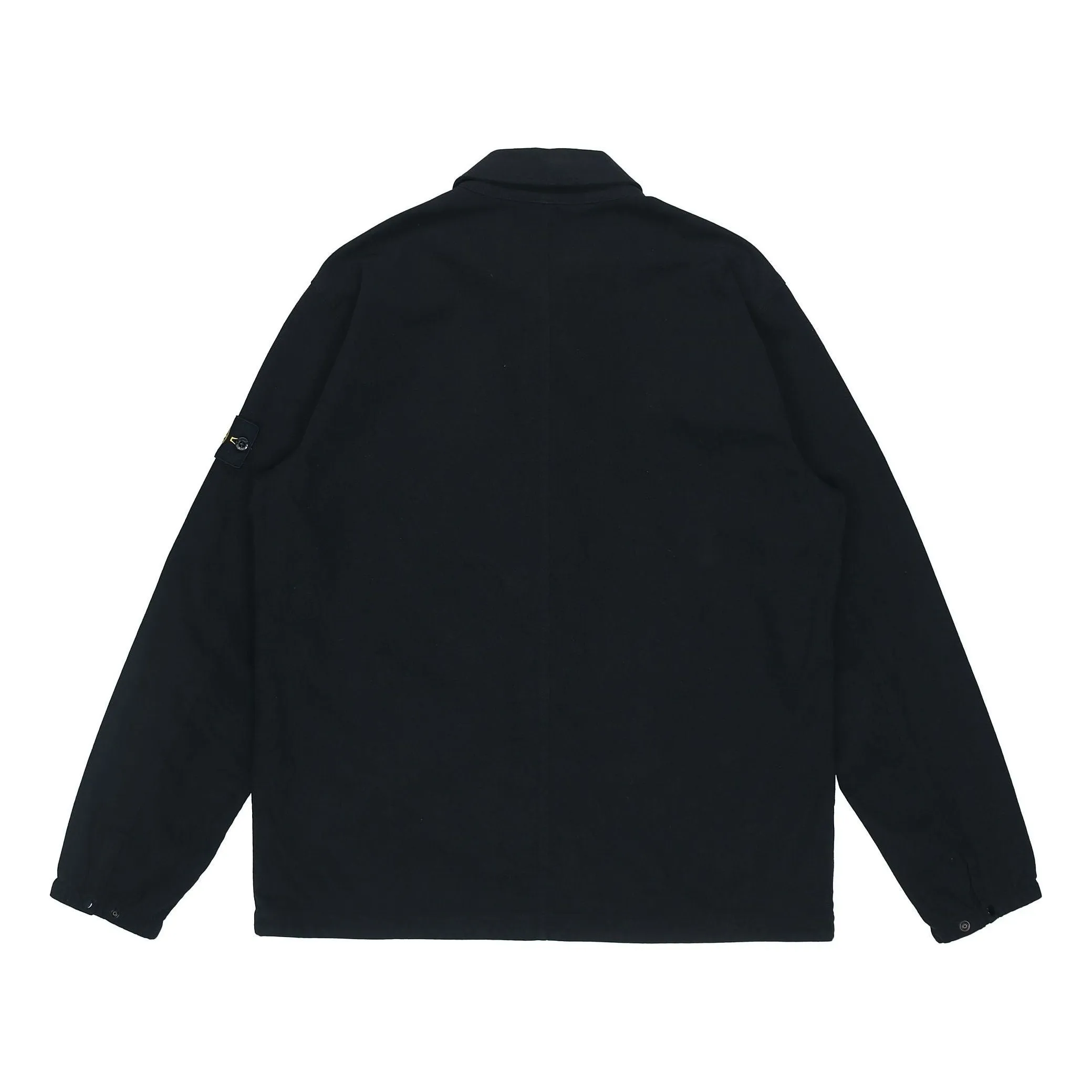 STONE ISLAND Garment Dyed Zip Shirt Overshirt 'Black' 751510704-V0029 sold by KicksCrew product image thumbnail 2