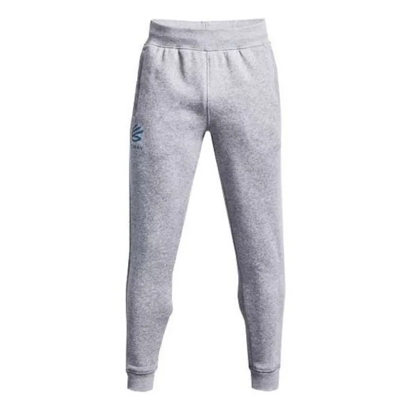 Under Armour Curry Fleece Pants 'Grey Heather' 1366627-011 sold by KicksCrew