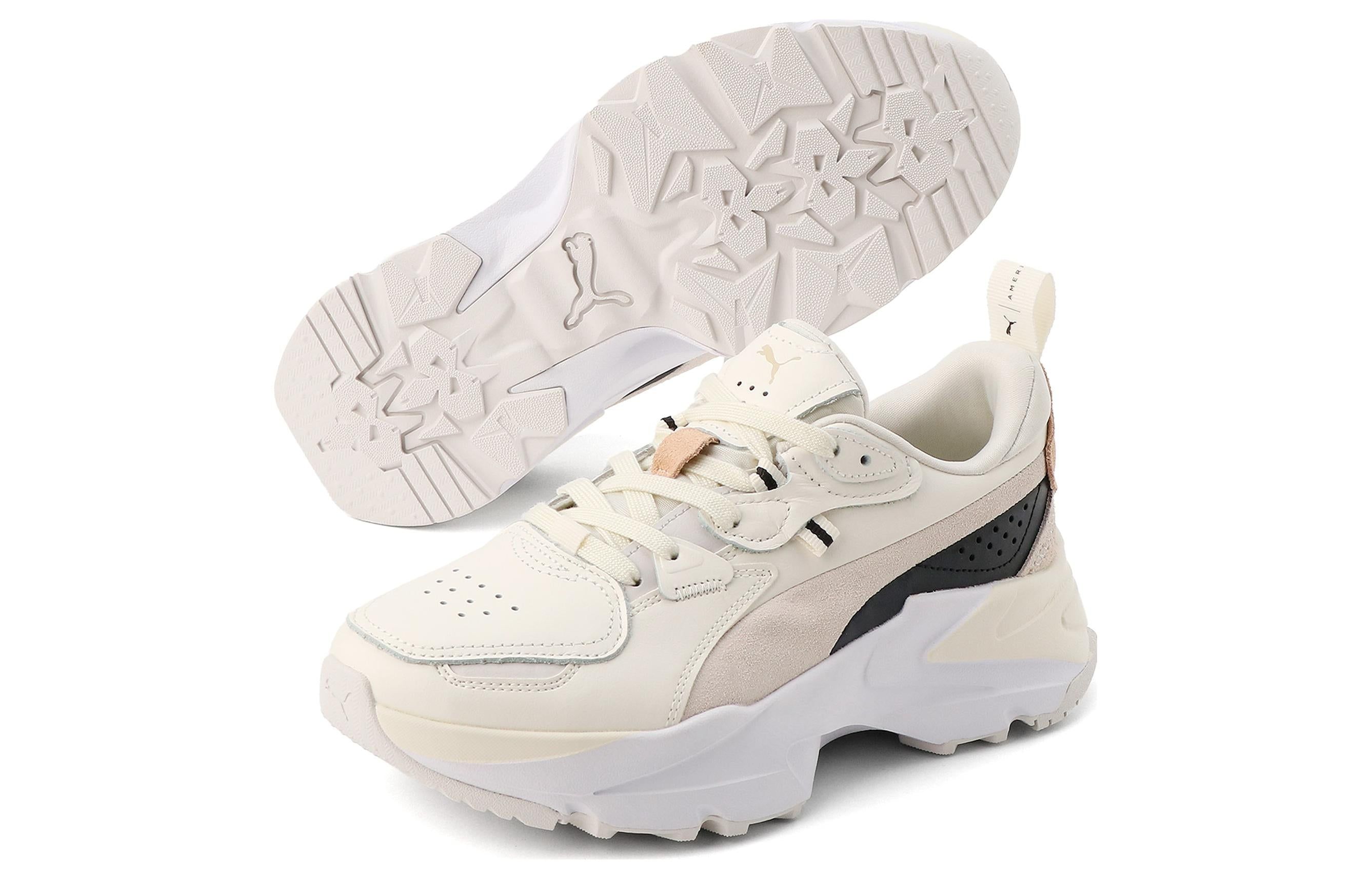 (WMNS) PUMA Orchid x Ameri 'Warm White Black' 393523-01 sold by KicksCrew product image thumbnail 3