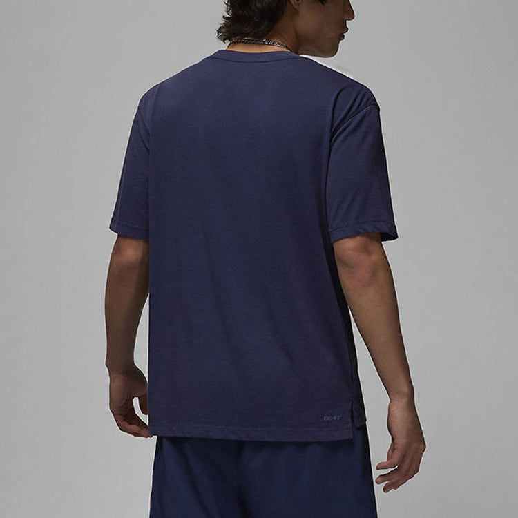 Air Jordan Jumpman T-Shirt 'Midnight Navy' DH8922-410 sold by KicksCrew product image thumbnail 4