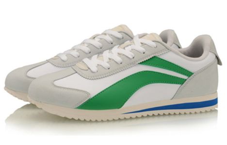 Li-Ning 3K Classic Retro Casual Sports Shoes 'White Grey Green' AGCQ019-1 sold by KicksCrew