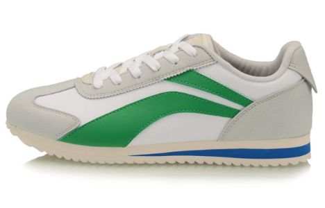 Li-Ning 3K Classic Retro Casual Sports Shoes 'White Grey Green' AGCQ019-1 sold by KicksCrew