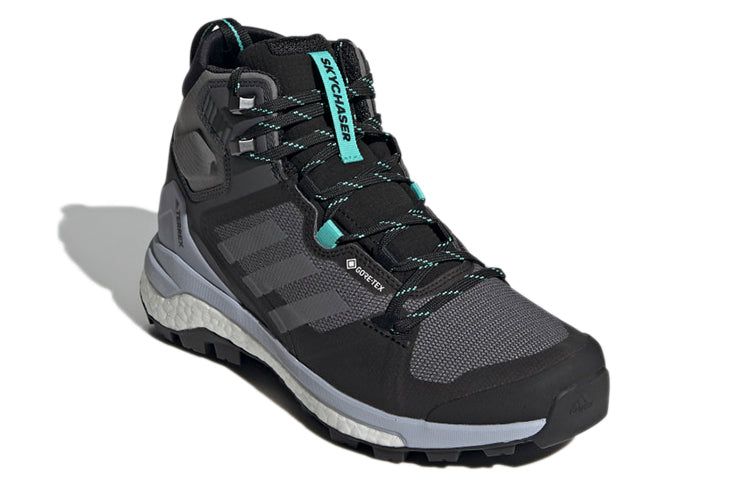 (WMNS) adidas Terrex Skychaser 2 Mid GORE-TEX 'Black Grey Silver' FY9727 sold by KicksCrew product image thumbnail 3