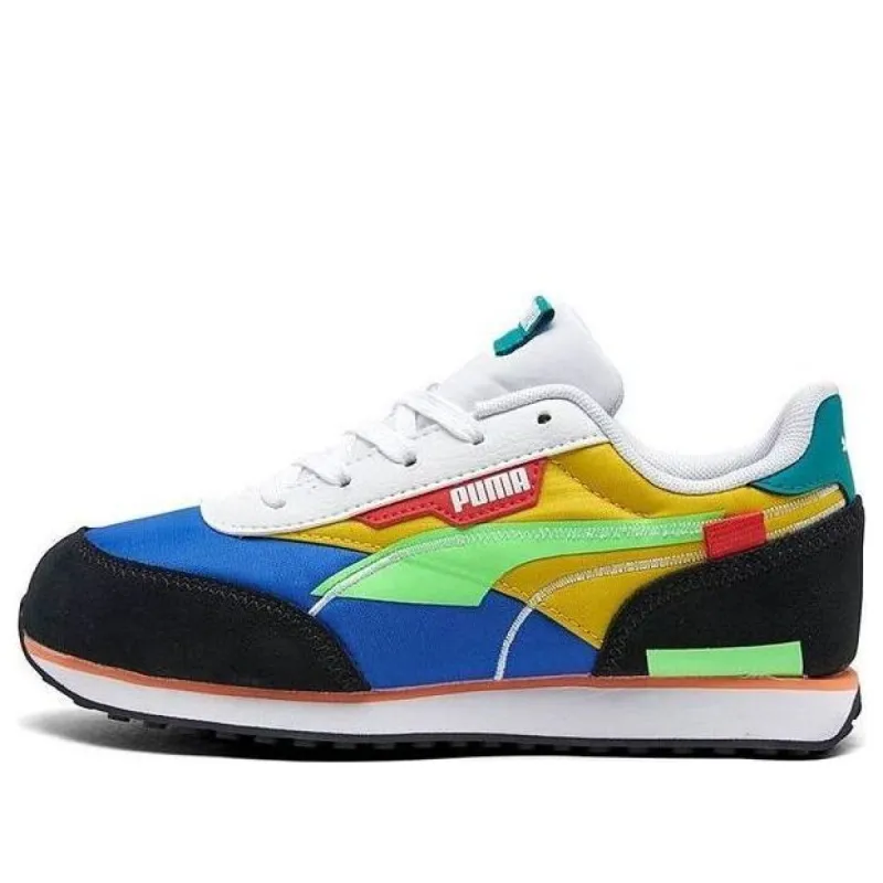 (PS) Puma Future Rider Twofold 'Blue Yellow' 382017-08 sold by KicksCrew